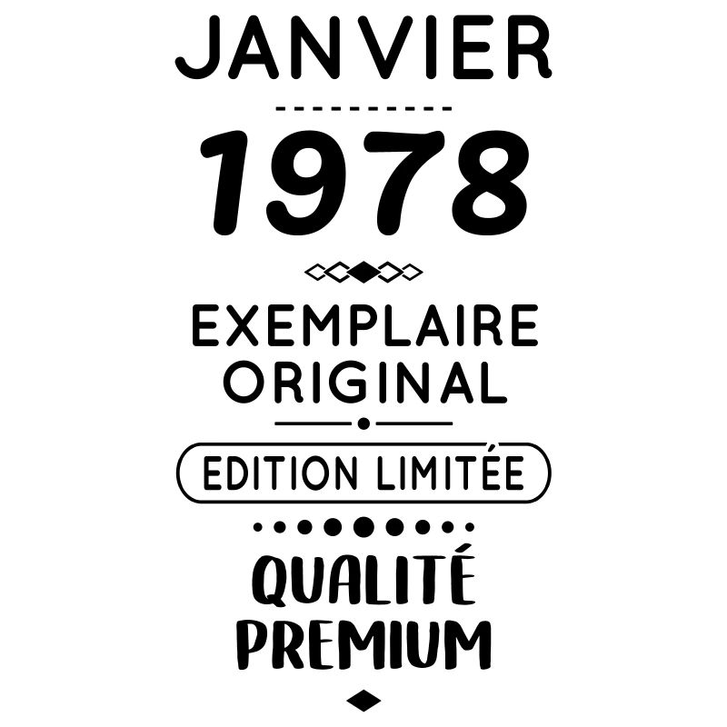 Anniversaire 45 ans - Janvier 1978 Original