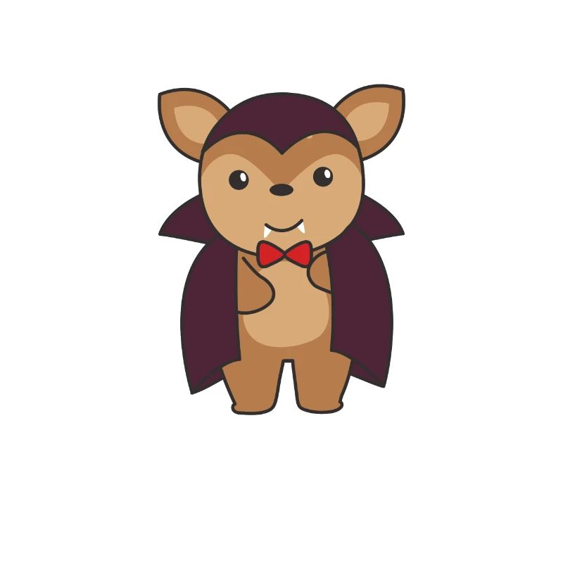 Deer Halloween Cute Devil Vampire Costume