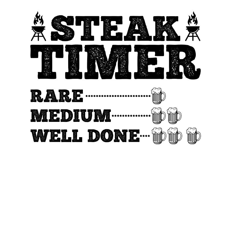 Steak Timer Rare Medium Well Done Beers And Barbec