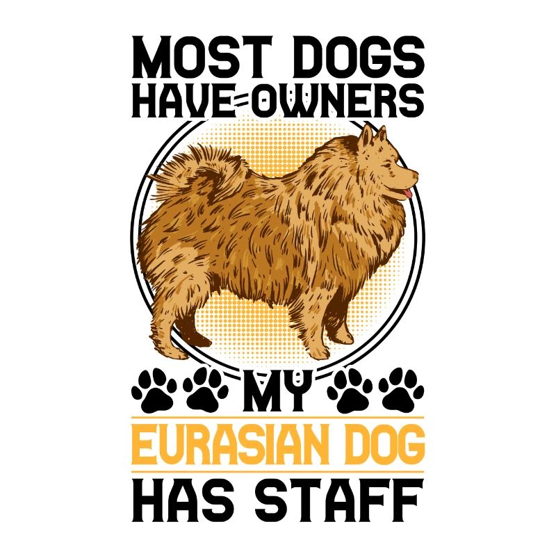 Eurasier has staff Eurasian Spitz