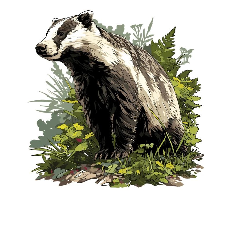 Badger Dachse Dachs