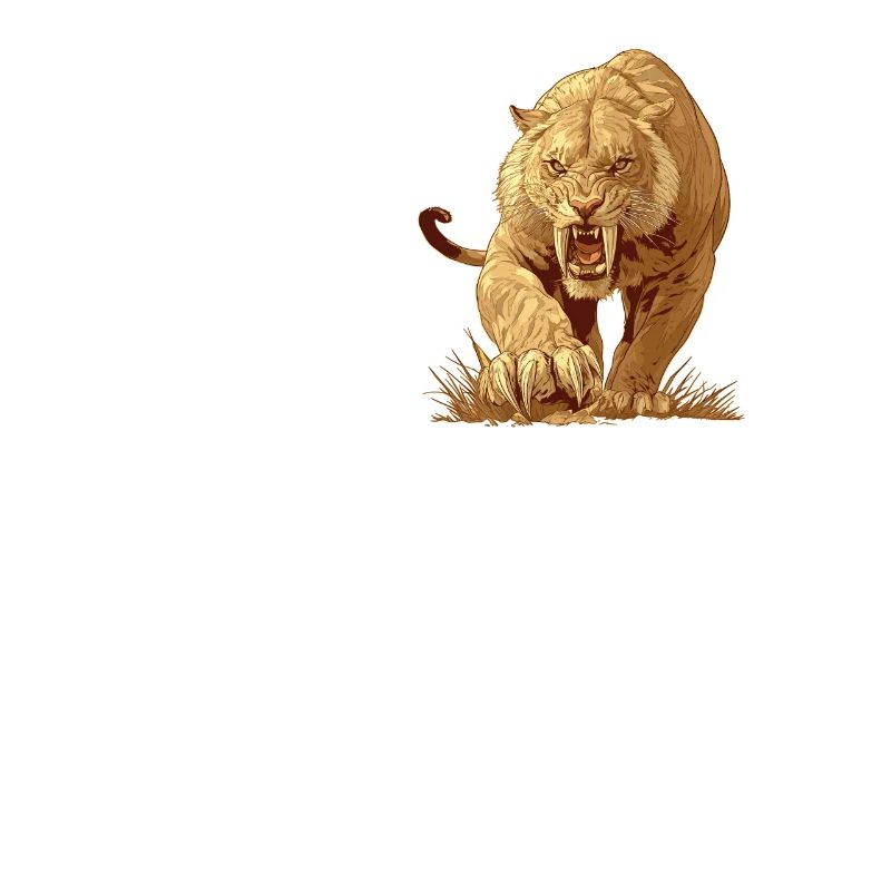 Saber-Toothed Tiger Sabertooth Tiger
