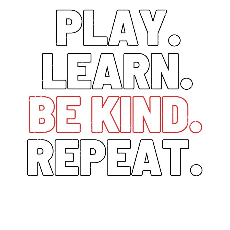 Play Learn Kind Repeat Awareness Unity Day