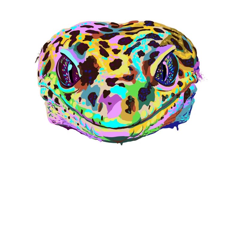 Farbiger Leopard Gecko