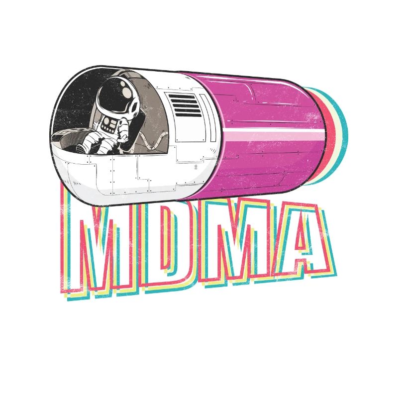 MDMA Ectasy Pill Techno Goa Cadeau