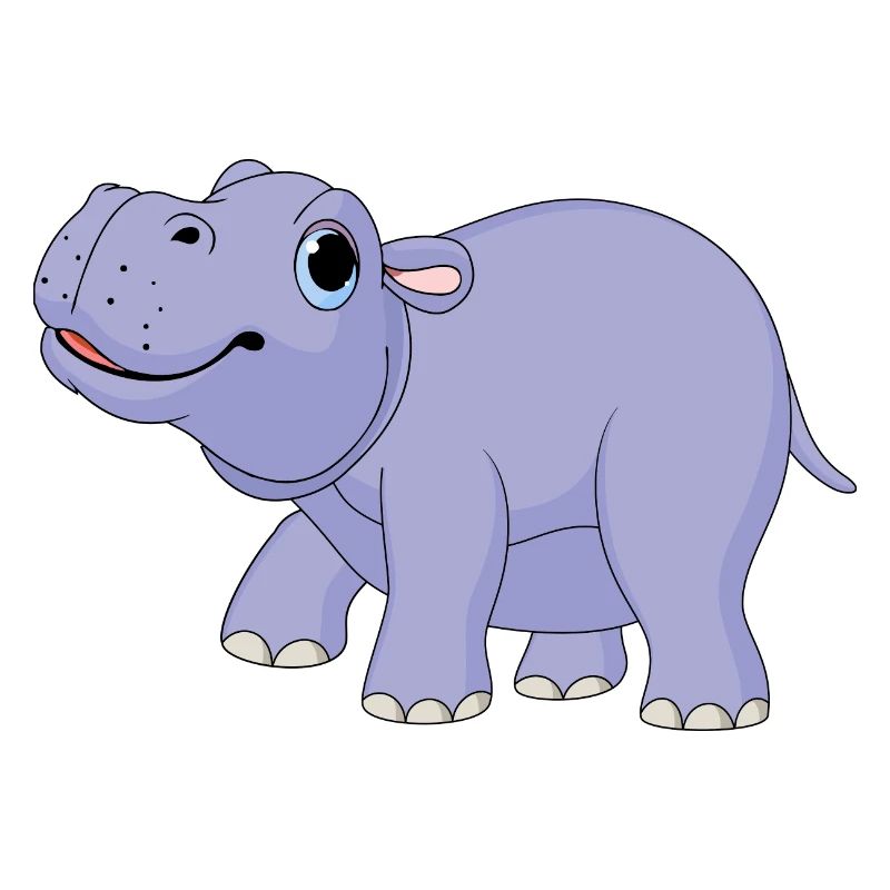 Cute Pygmy Hippo - MiniHippo
