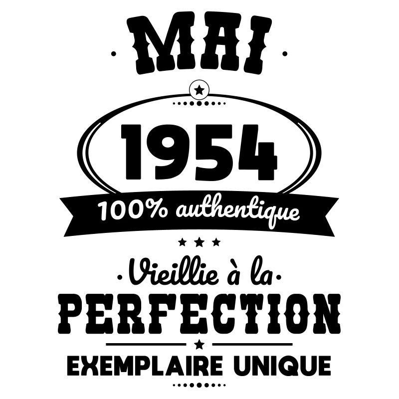 70th Anniversary - May 1954 Perfection