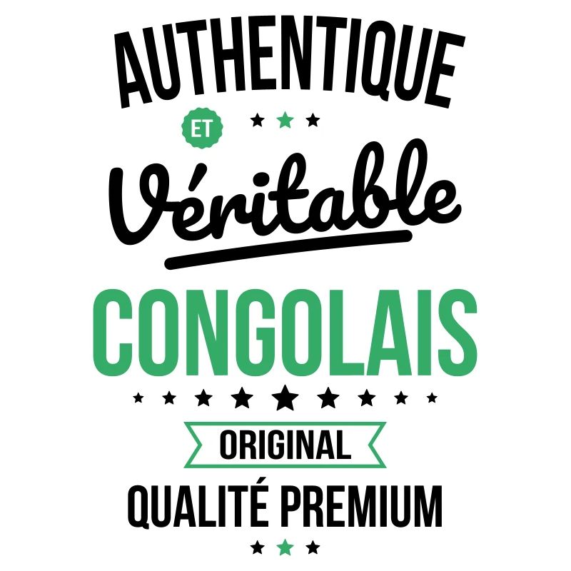 Authentique et véritable Congolais - Original