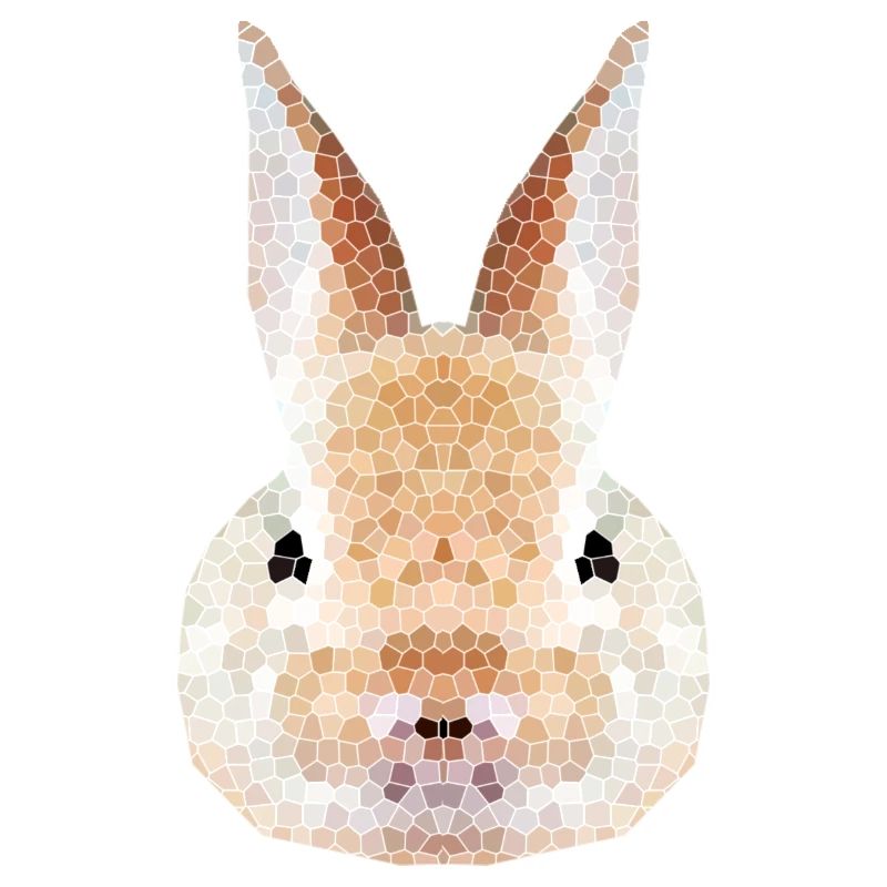 Rabbit Polygon – Low Poly