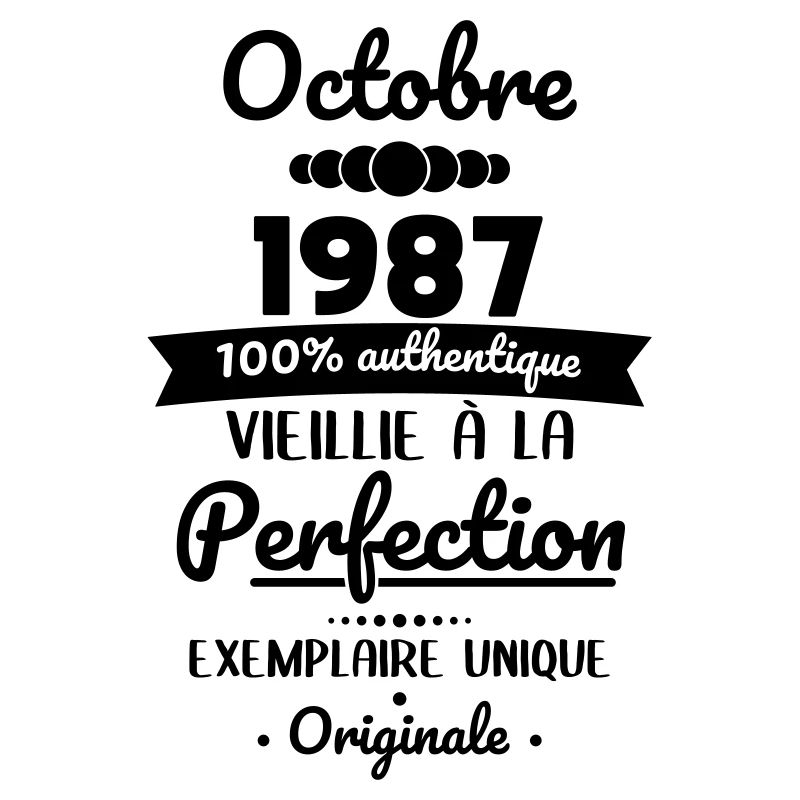 Anniversaire 35 ans - Octobre 1987 Originale