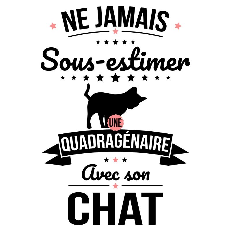 Sous-estimer une quadragénaire avec son chat