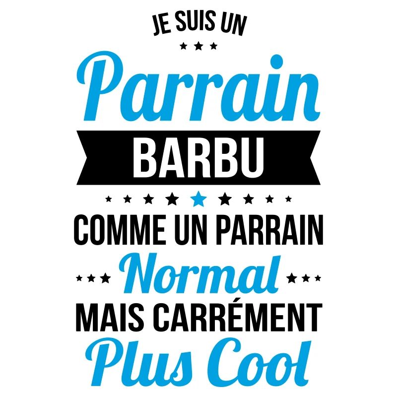 Parrain barbu comme parrain normal plus cool