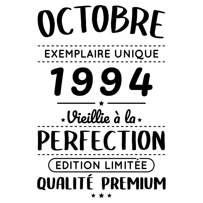 30-jähriges Jubiläum - Oktober 1994 Perfektion