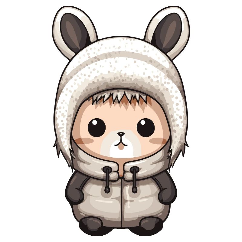 Hase Winter Comic