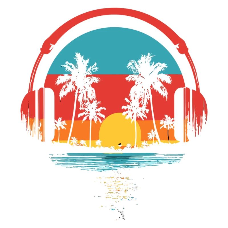 Beach Summer Palm Tree