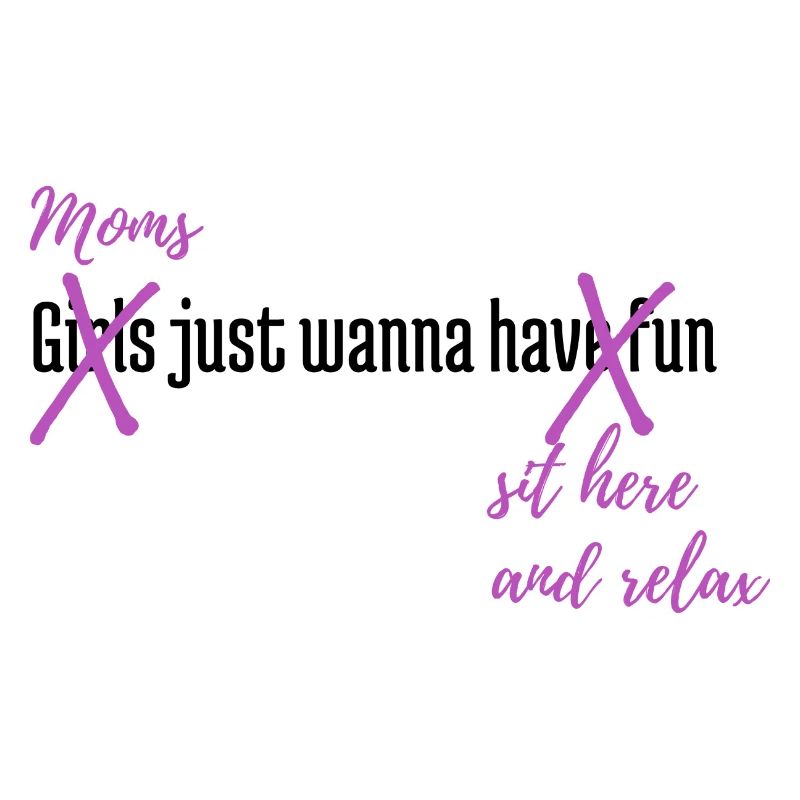 Mums just wanna sit and relax.