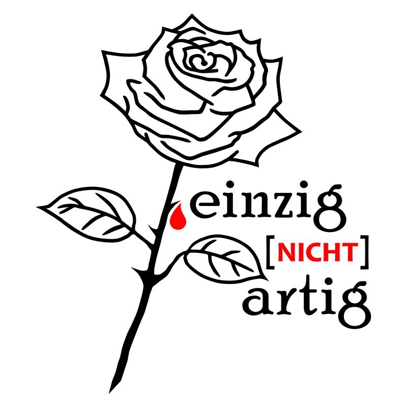Rose einzigartig Flock