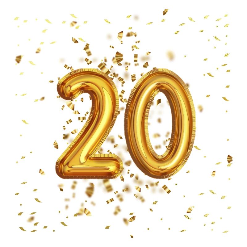 Conception du 20e anniversaire