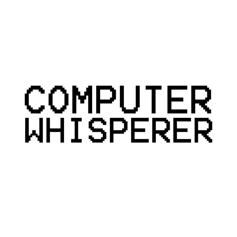 DER COMPUTER FLÜSTERER! GESCHENKIDEE FÜR NERDS!
