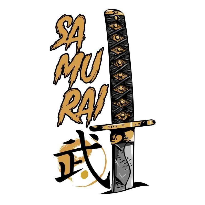 Samurai katana warrior