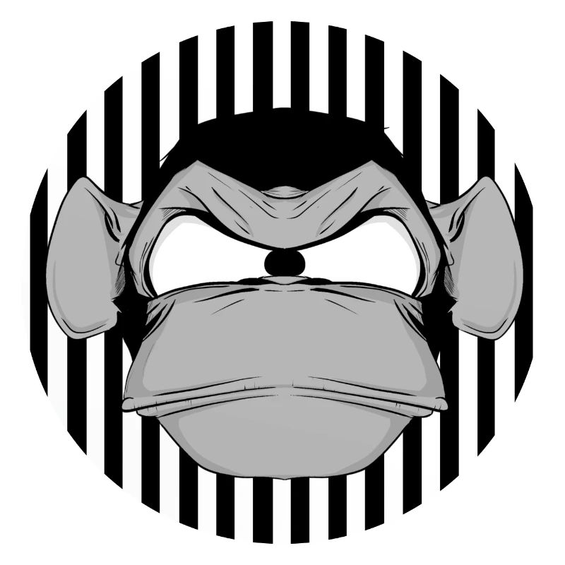 Chimpanzee Monkey Funny Comic Comicstyle Gaming