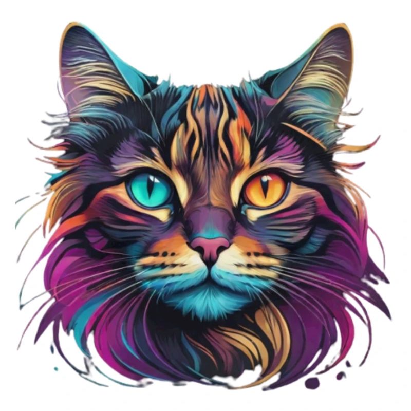 Katzen Kopf