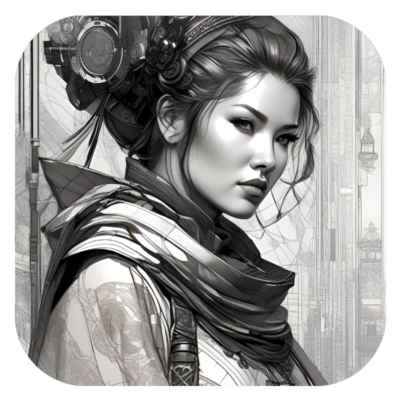 Fille fantastique cool