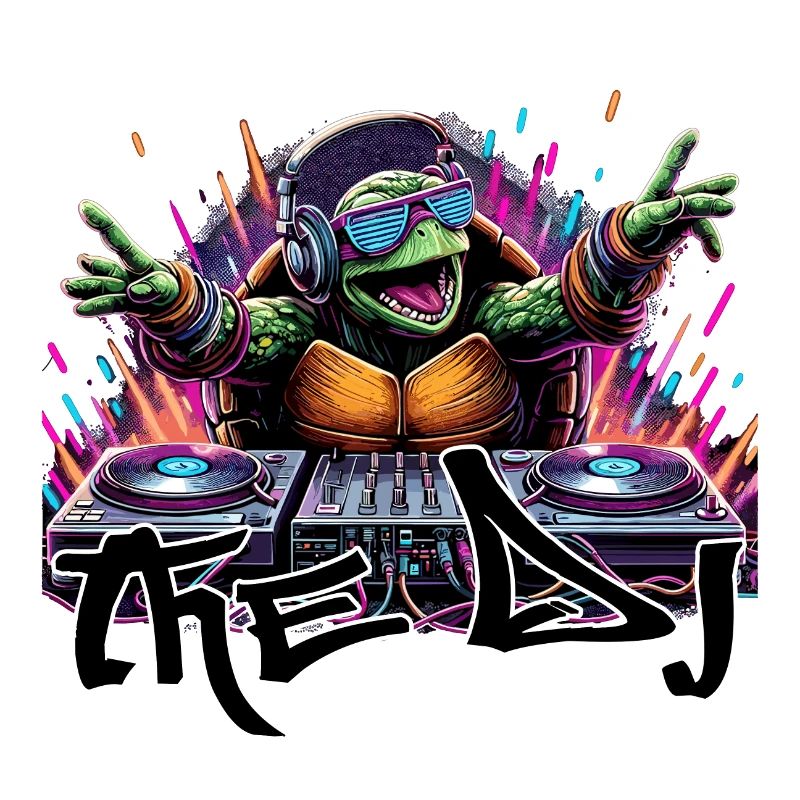 Turtle The DJ Music Gift