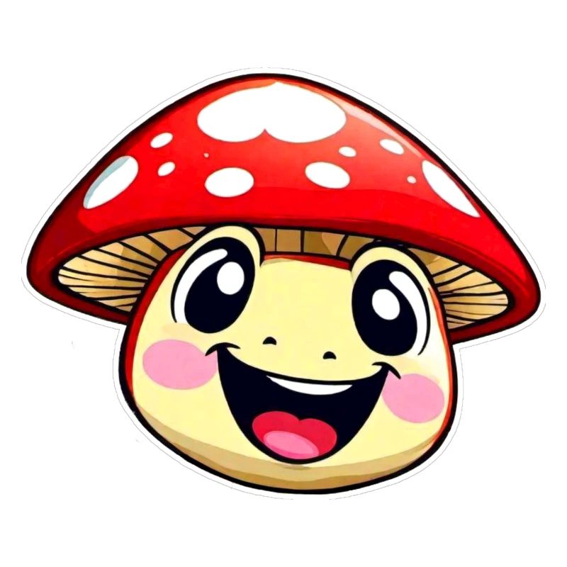 Funny little toadstool