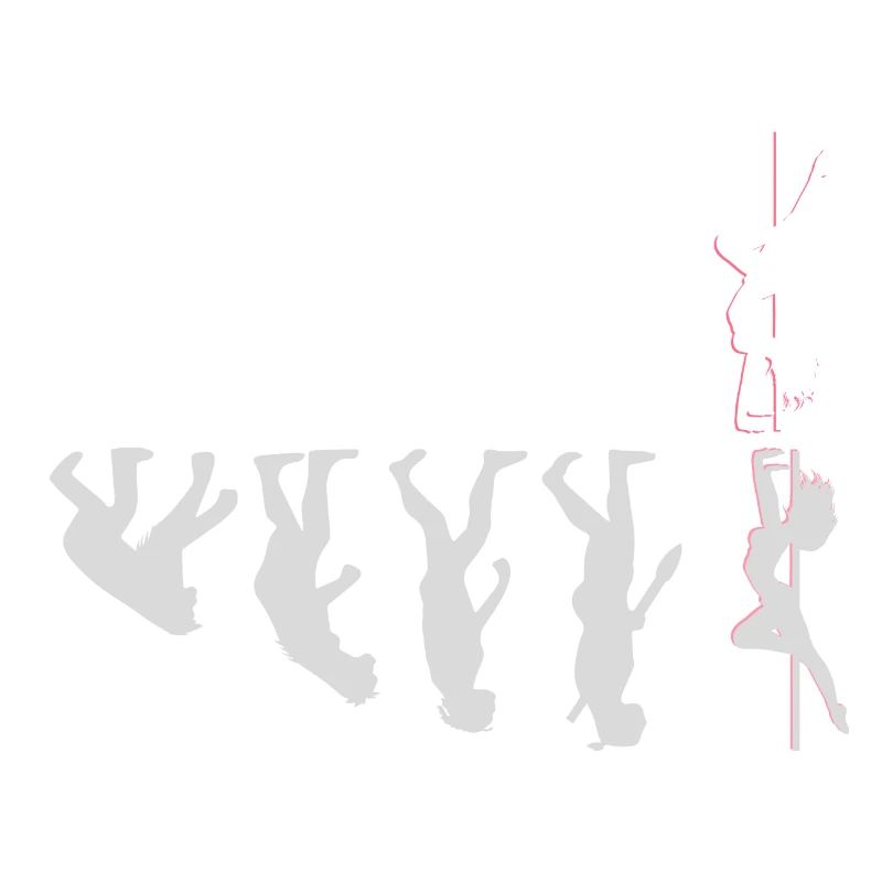 Pole Dance Evolution Geschenk Schatten