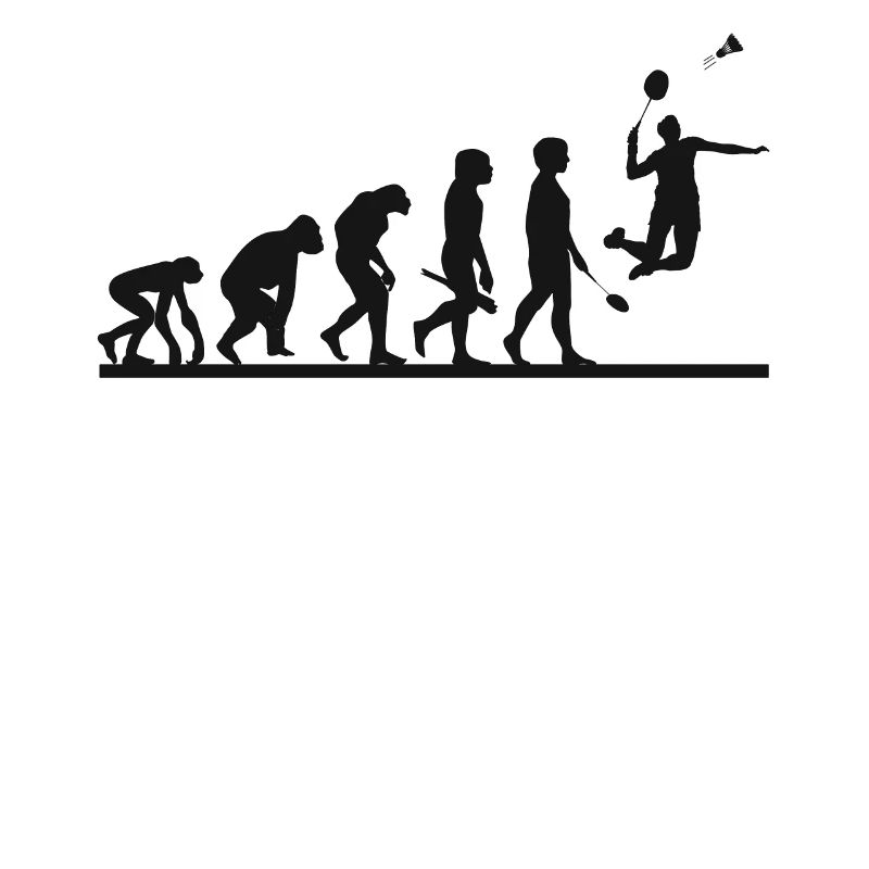 Evolution du joueur de badminton badminton