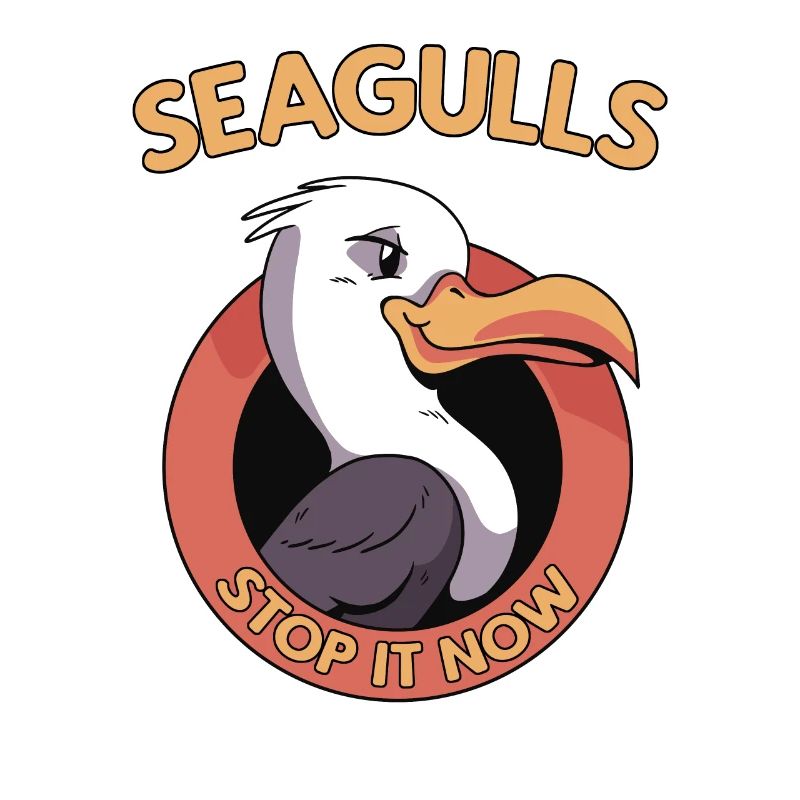 Seagulls Stop It Now Meme Möwe Seemöwe