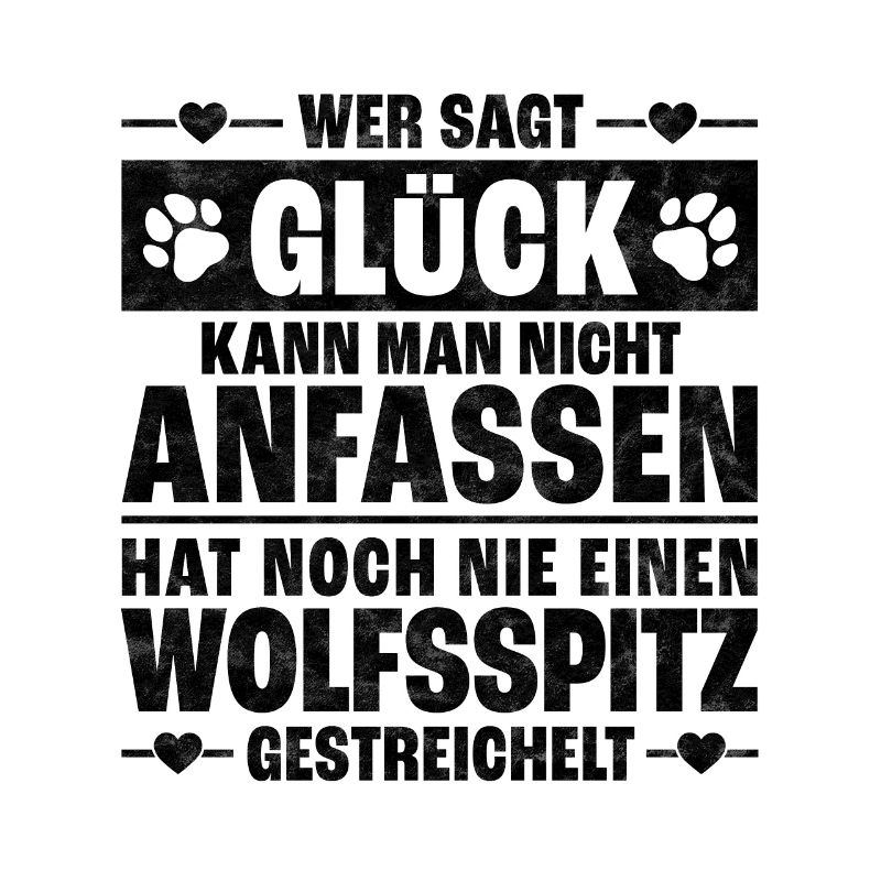 Wolfsspitz Schutzengel deutscher Spitz Spruch