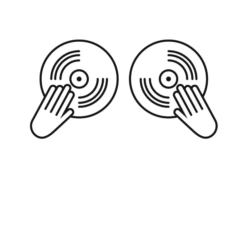 Techno Music DJ Discjokey