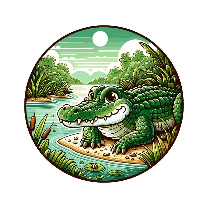 Krokodil, Alligator