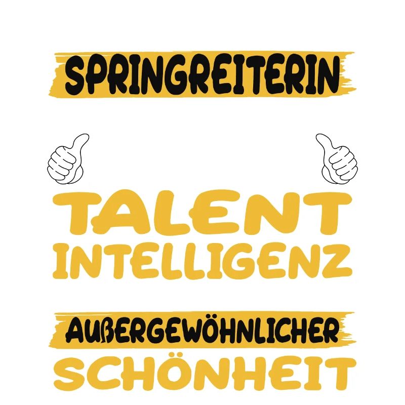 Springreiterin ein Paradebeispiel Springreiten