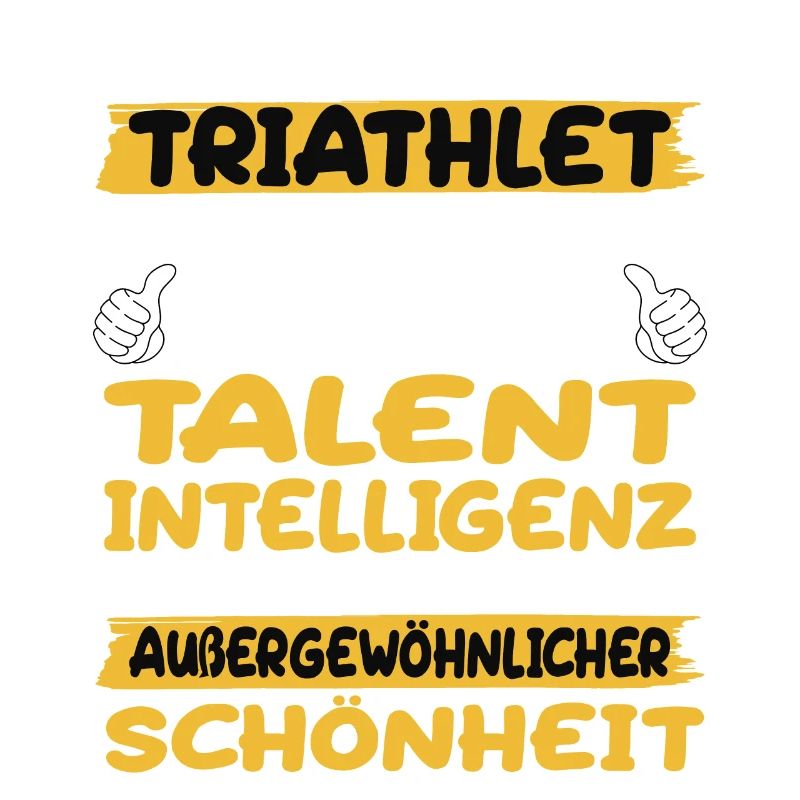 Triathlet ein Paradebeispiel Triathlet