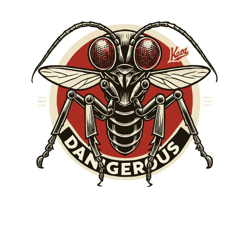 Mouche insecte dangereuse