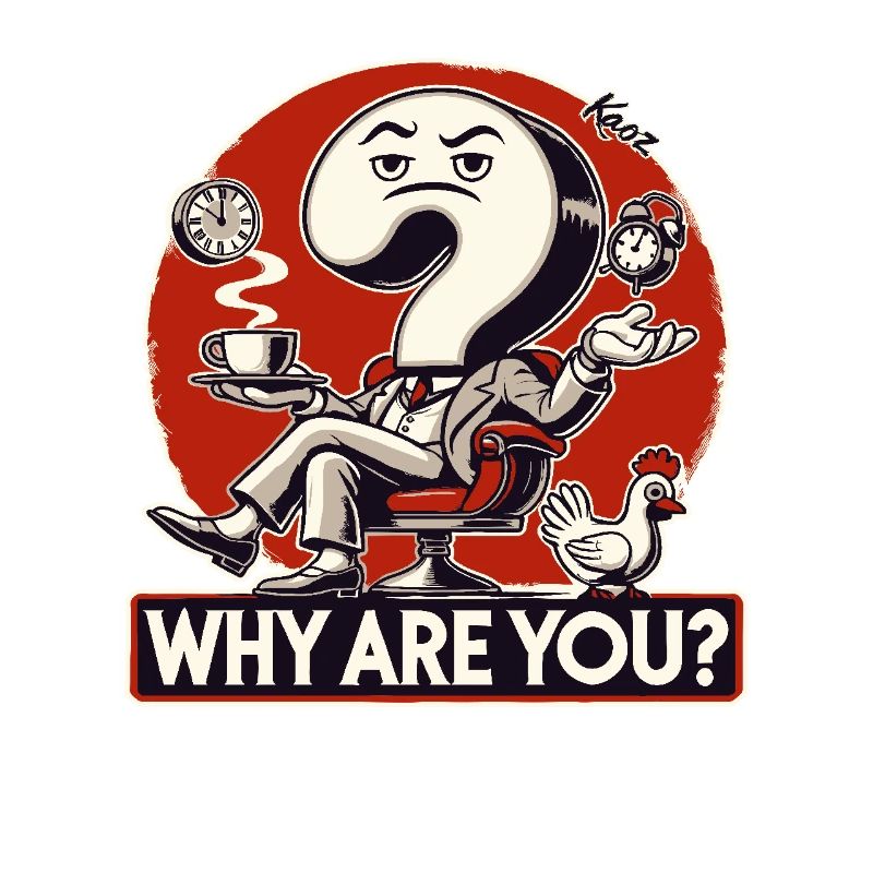Pourquoi existez-vous ? Point d’interrogation