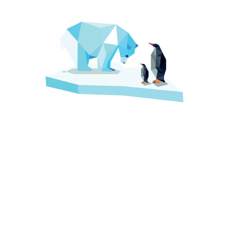 Keep Chill and Cool wie ein Eisbär