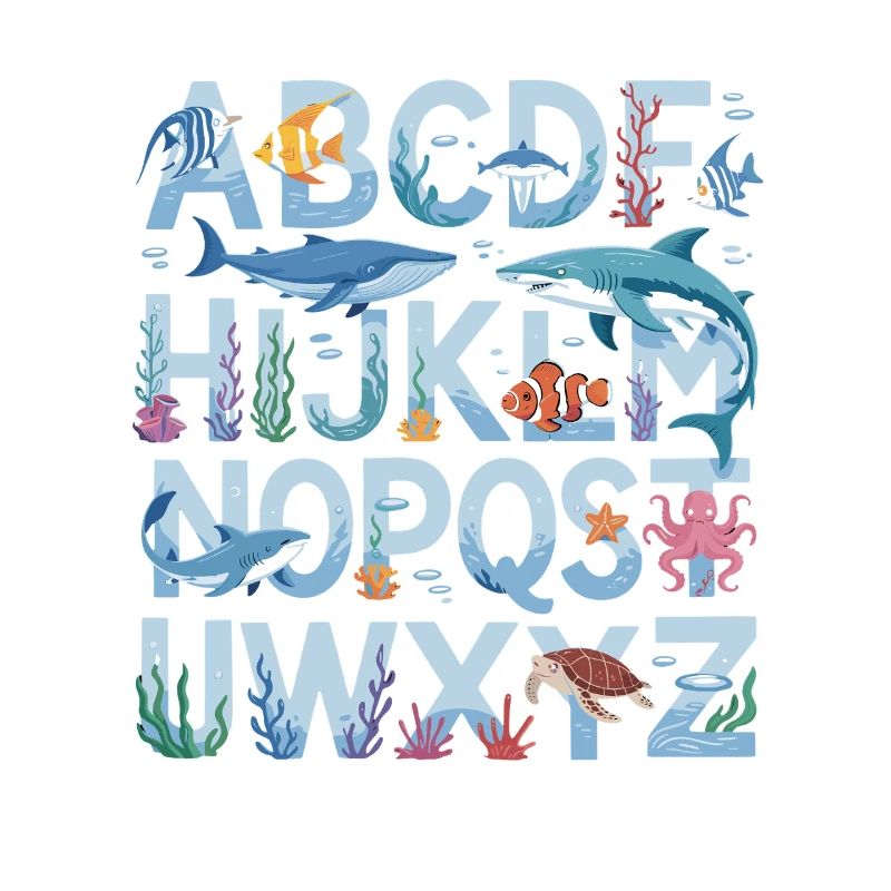 ABC Underwater World Alphabet Learning Fun for