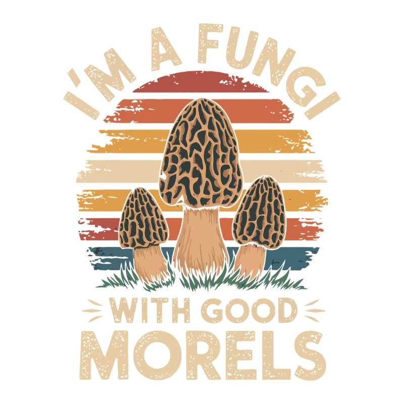 Ich bin ein Pilz mit guten Morcheln