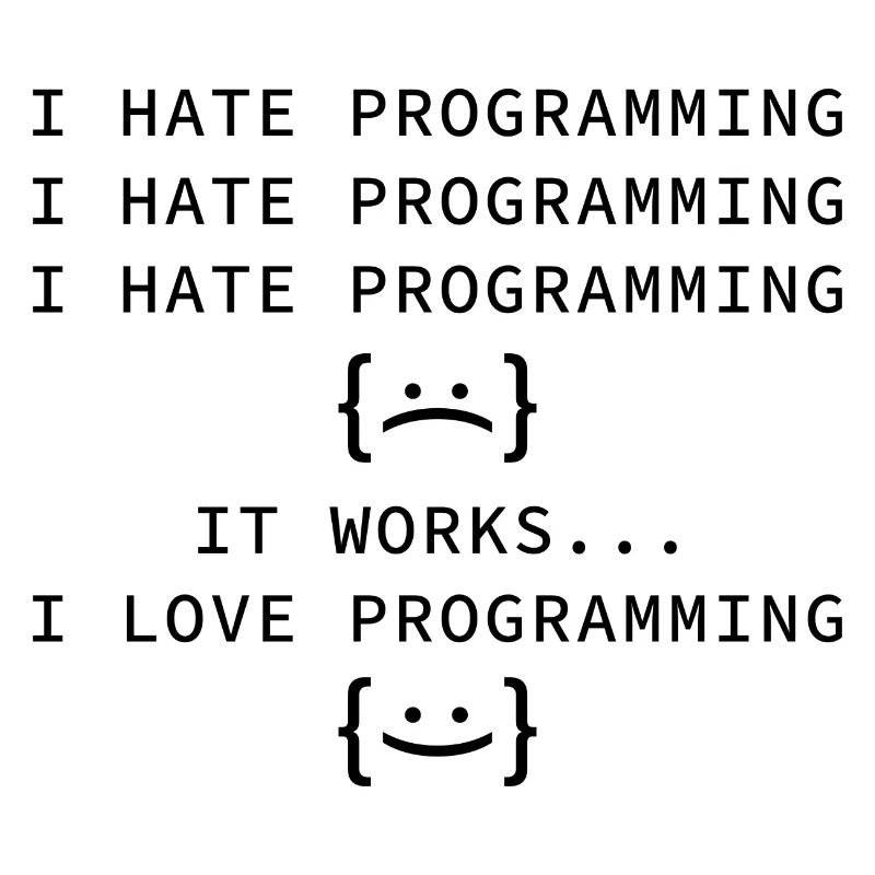 Je déteste la programmation