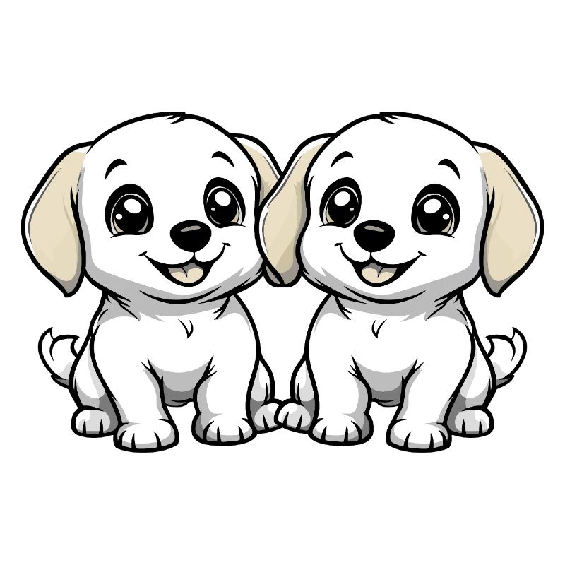 Labrador Dog Comic