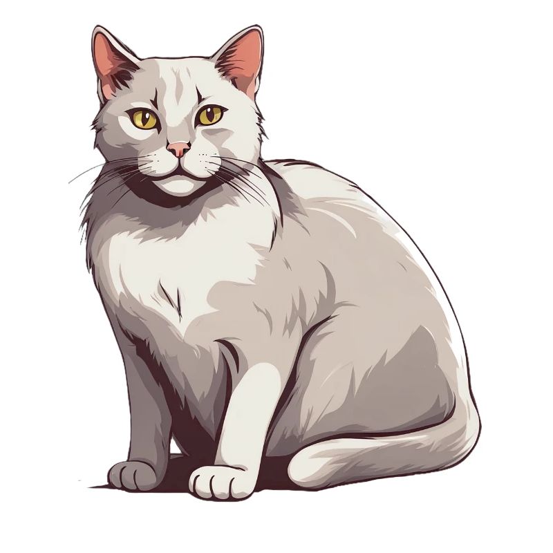 Breloques de chat élégantes