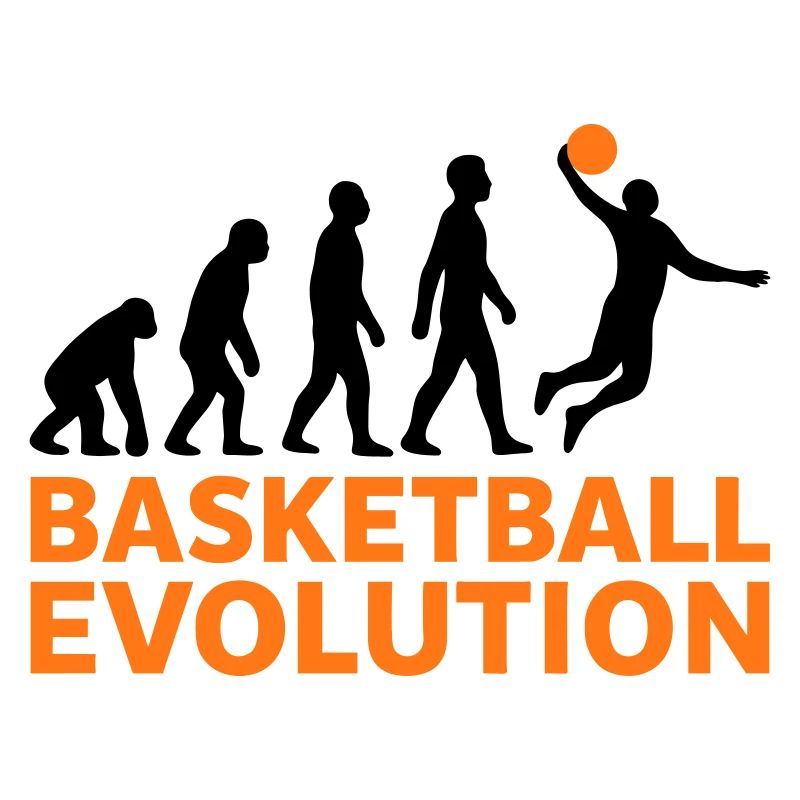 Basketball Evolution Dunk Geschenk Sport