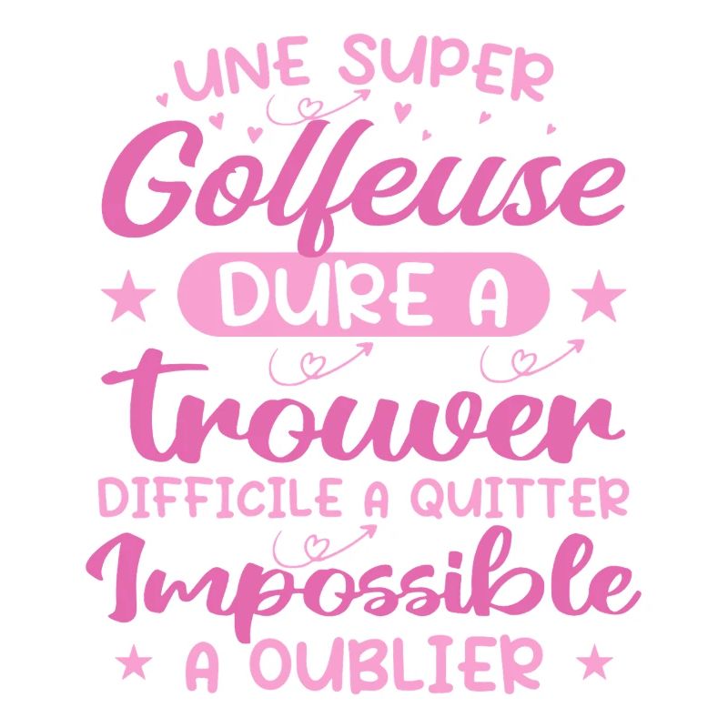 Une Super Golfeuse - Cadeau golfeuse