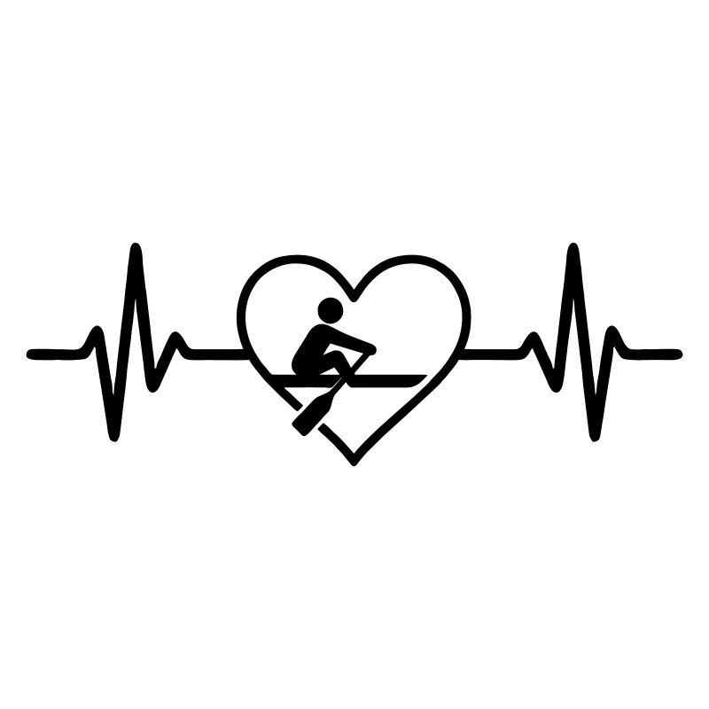 Rowing Rower Heart
