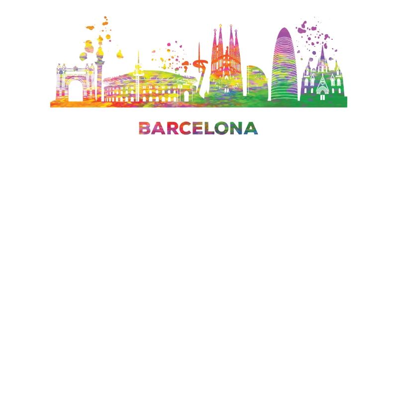 Barcelonische Skyline Barcelona