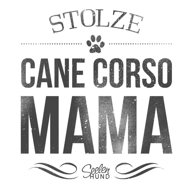 Stolze Cane Corso Mama
